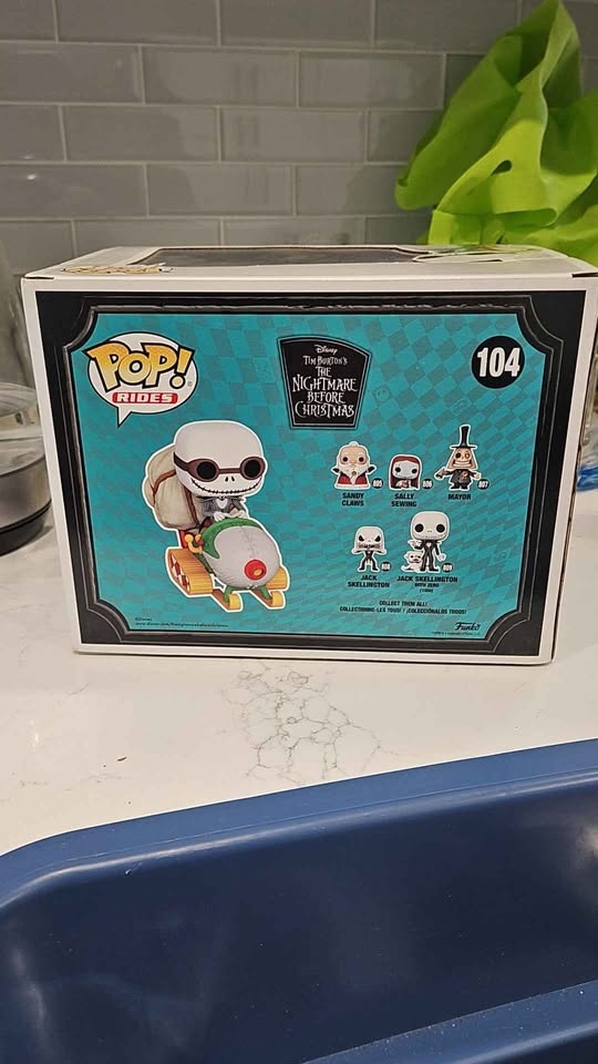 Funko Pop! Jack Skellington in Snowmobile #104 - photo 3