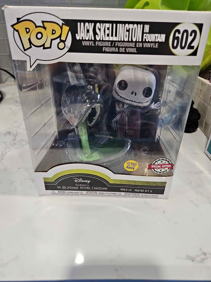 Funko Pop! Movie Moments Jack Skellington in Fountain