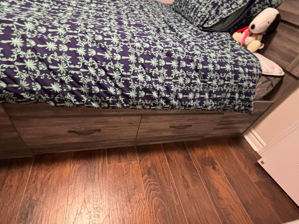 Double Bed With storage and mattress - photo 2