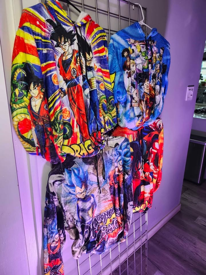 SUDADERAS DE GOKÚ 3D TIPO COBERTOR - photo 2