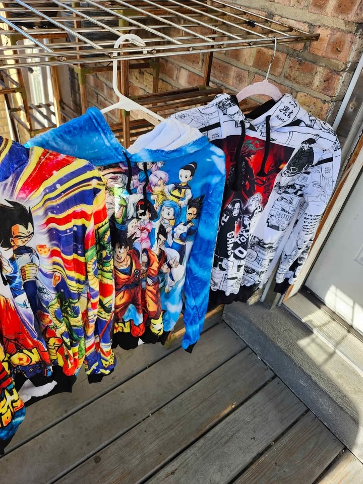 SUDADERAS DE GOKÚ 3D TIPO COBERTOR - photo 4