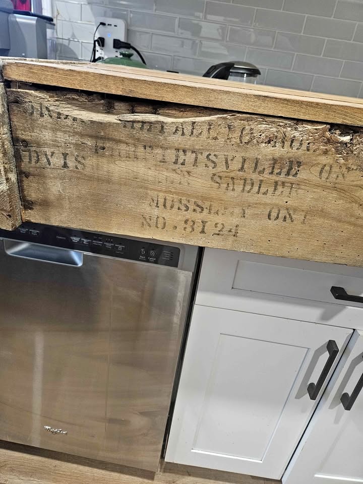 Vintage Ontario Wooden Shipping Crate