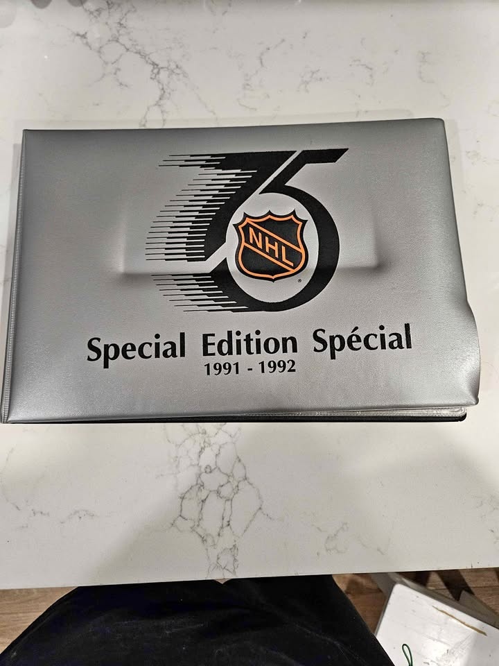 1991–92 NHL 75th Anniversary Kraft Dinner Card Album