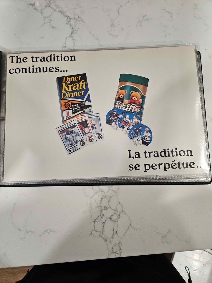 1991–92 NHL 75th Anniversary Kraft Dinner Card Album - photo 2