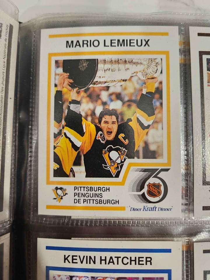 1991–92 NHL 75th Anniversary Kraft Dinner Card Album - photo 3