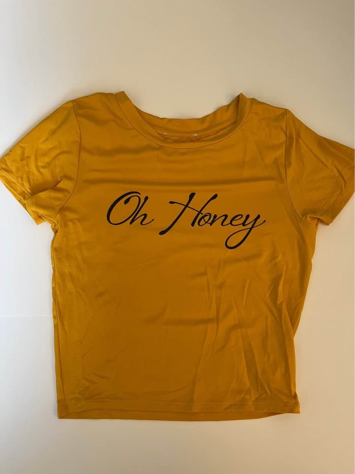 Yellow “Oh Honey” Shirt