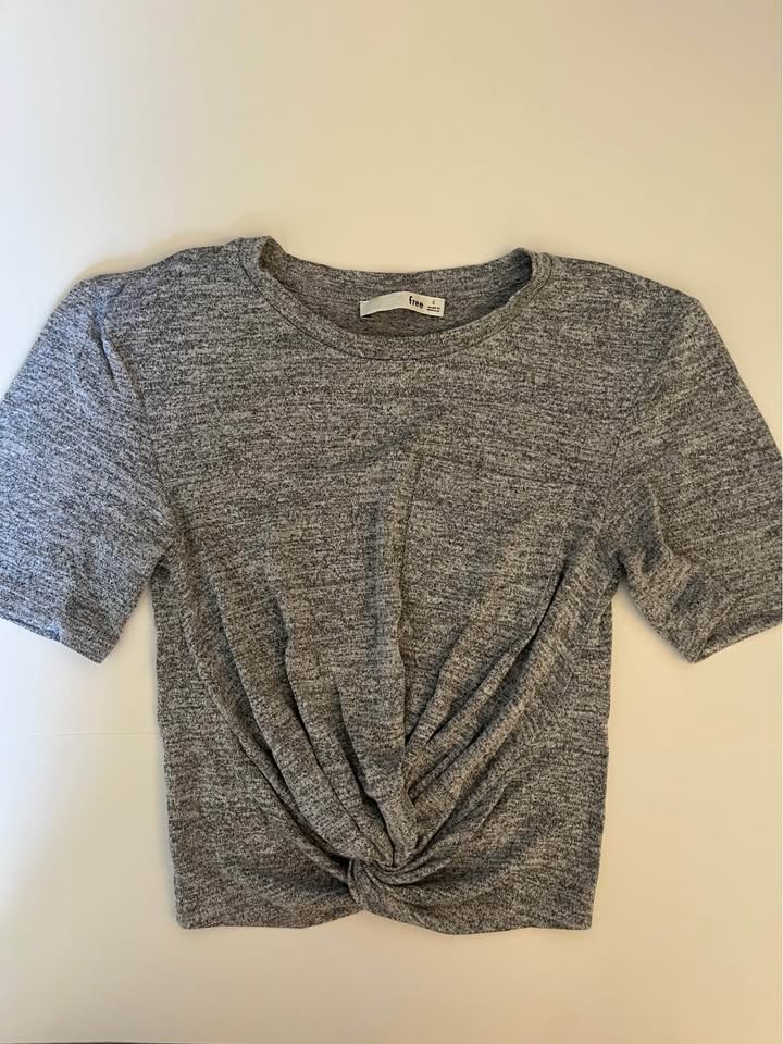 Aritzia Wilfred Free Subah Tie Knot Crop Top - S - photo 2