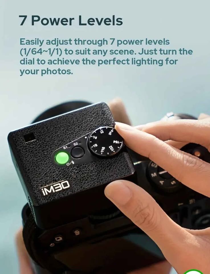 Godox IM30 iFlash - Compact Wireless Speedlite - photo 3