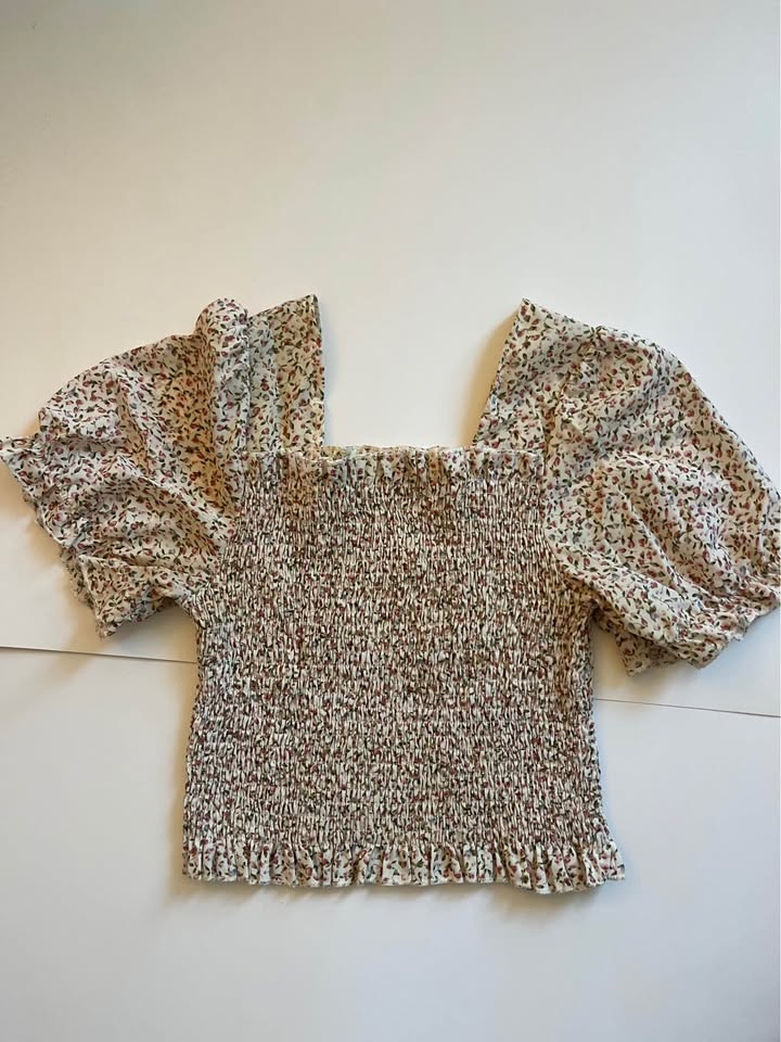 Floral Puff Sleeve Shirt - photo 2