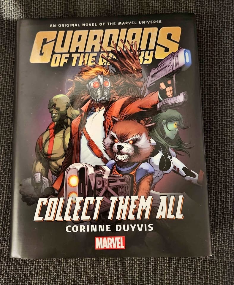 Two Guardians of the Galaxy Book by Corinne Duyvis