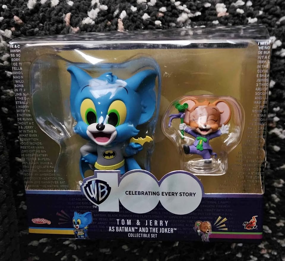 Tom and Jerry as Batman and Joker