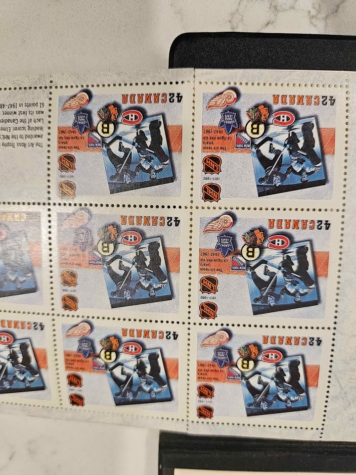 NHL 75th Anniversary Stamp Presentation (1992) - photo 4
