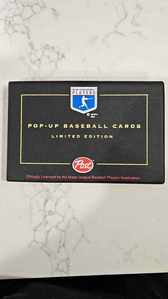 1993 Post Pop-Up Baseball Cards