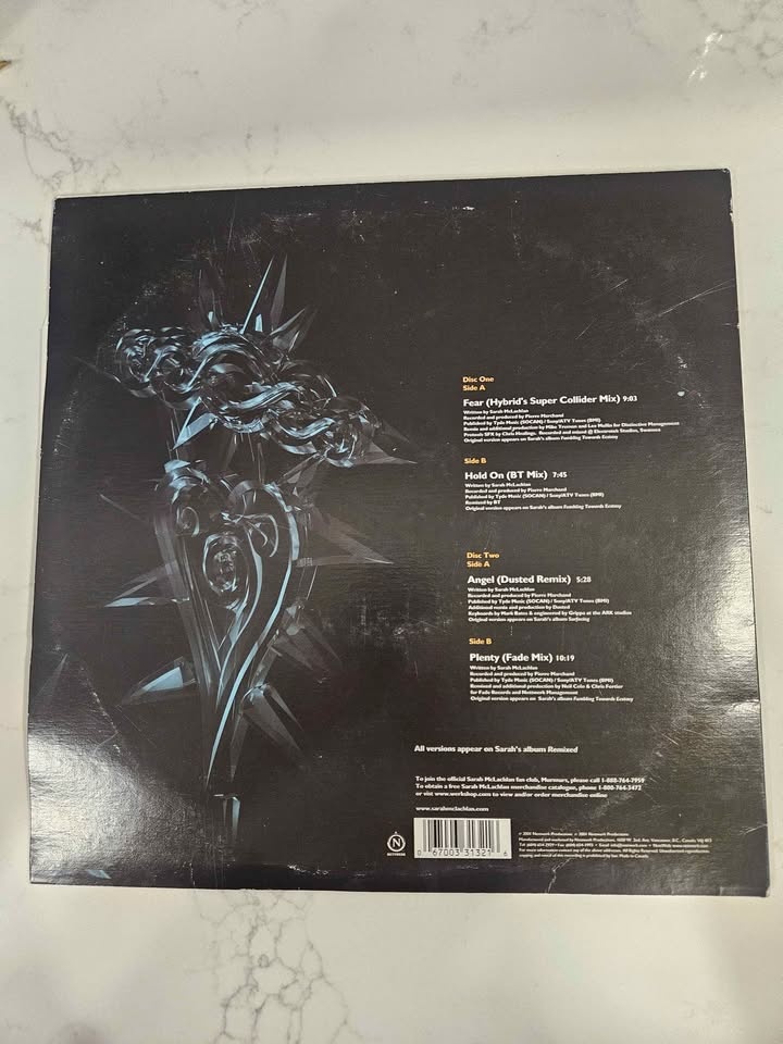Sarah McLachlan SIGNED Remixed Vinyl LP - photo 4
