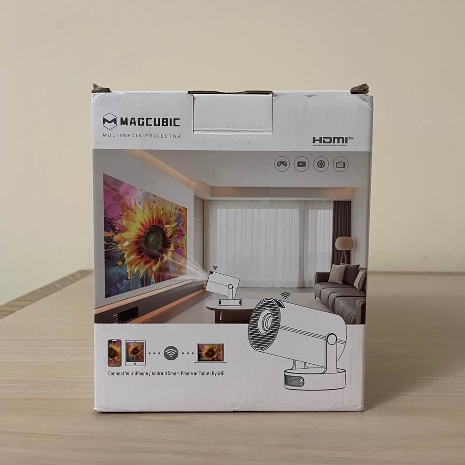 Magic Cube HY300 Pro+ Multimedia Projector – Open Box | Like New - photo 2