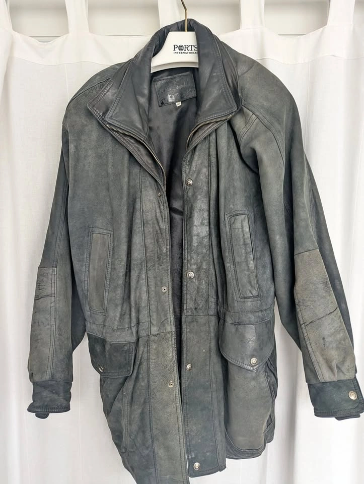 Leather Jacket - Oscar Leopard