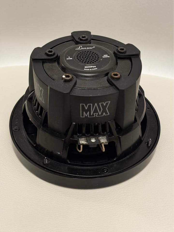 Lanzar MAXP64 6.5'' 600W 4 Ohm Subwoofer - photo 3