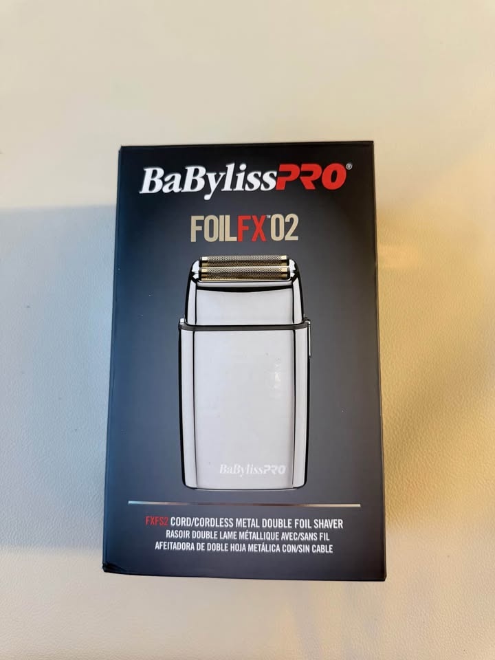 BaBylissPRO FOILFX02 Cord/Cordless Metal Double Foil Shaver