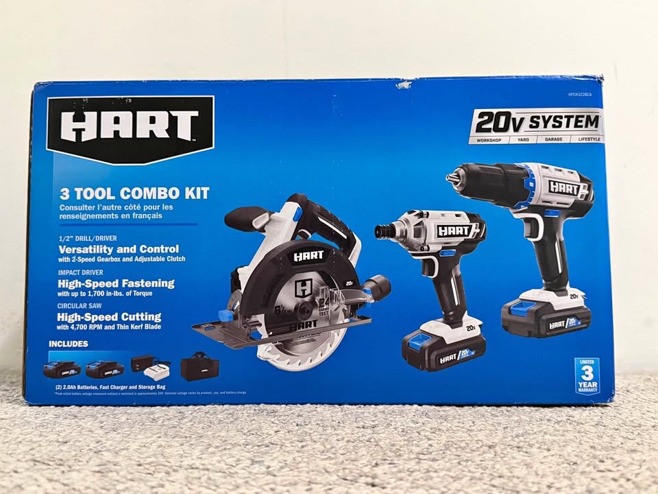 Unopened Drills and Saw Pack