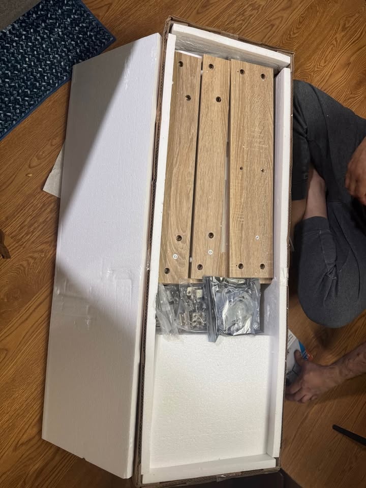 71" Pantry Cabinet with Countertop & LED Microwave Shelf - photo 3