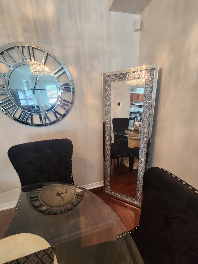 Decorative Crystal Framed Wall Mirror - photo 3
