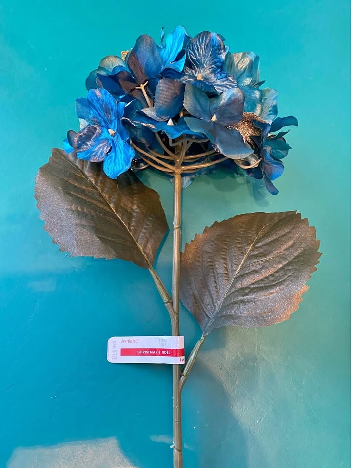 Teal Artificial Hydrangeas 🏆