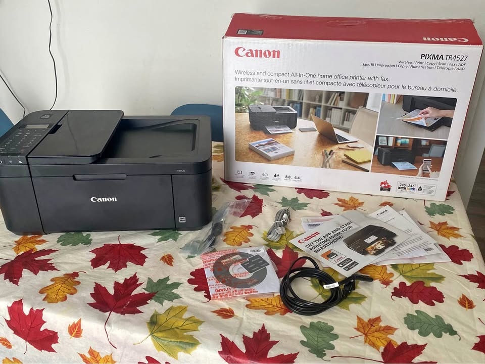 Canon Wireless Color Printer with Fax