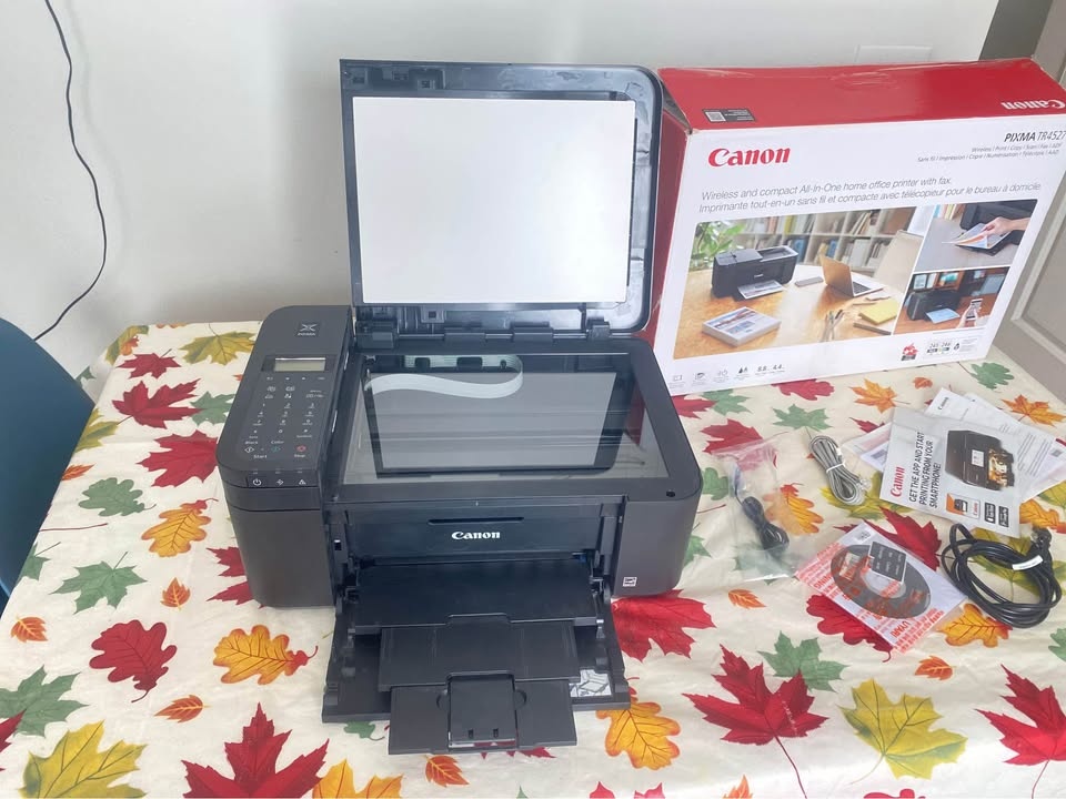 Canon Wireless Color Printer with Fax - photo 2