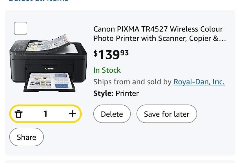 Canon Wireless Color Printer with Fax - photo 5