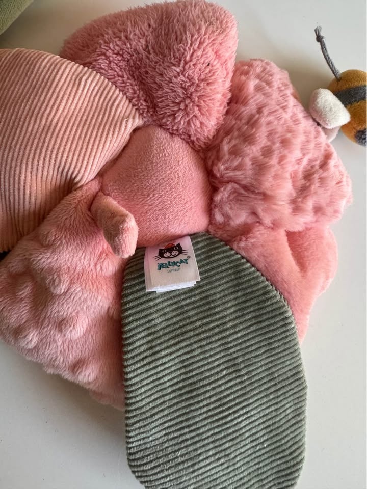 Jellycat Fleury Petunia Soother Lovey & Rattle Toy - photo 3