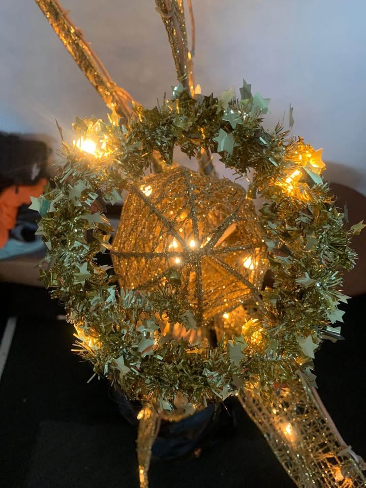 Gold Angel Decoration with Lights 🏆 - photo 5