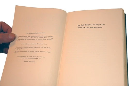 In Cold Blood by Truman Capote, 1965, First Edition Hardcover - photo 3