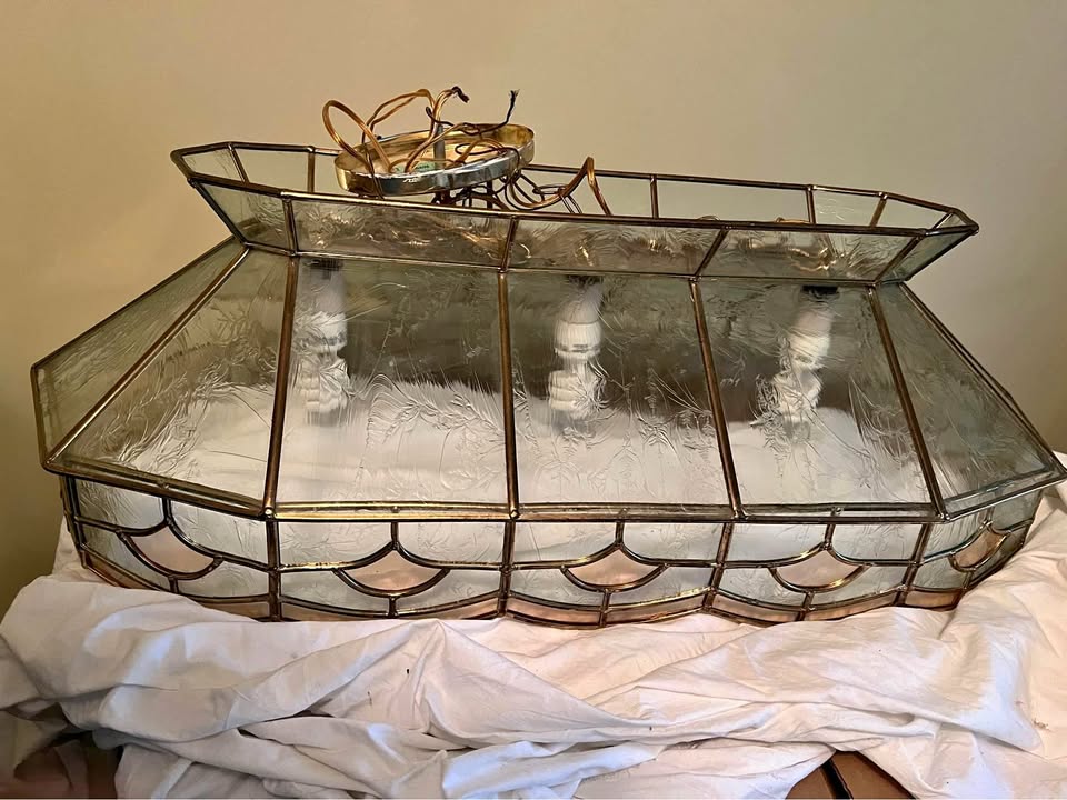 Vintage Pool Table Light Fixture