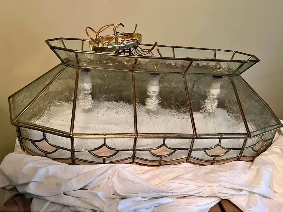 Vintage Pool Table Light Fixture thumbnail