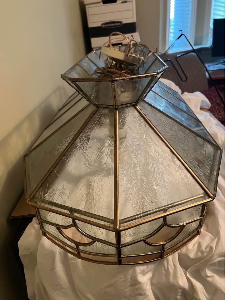Vintage Pool Table Light Fixture - photo 3