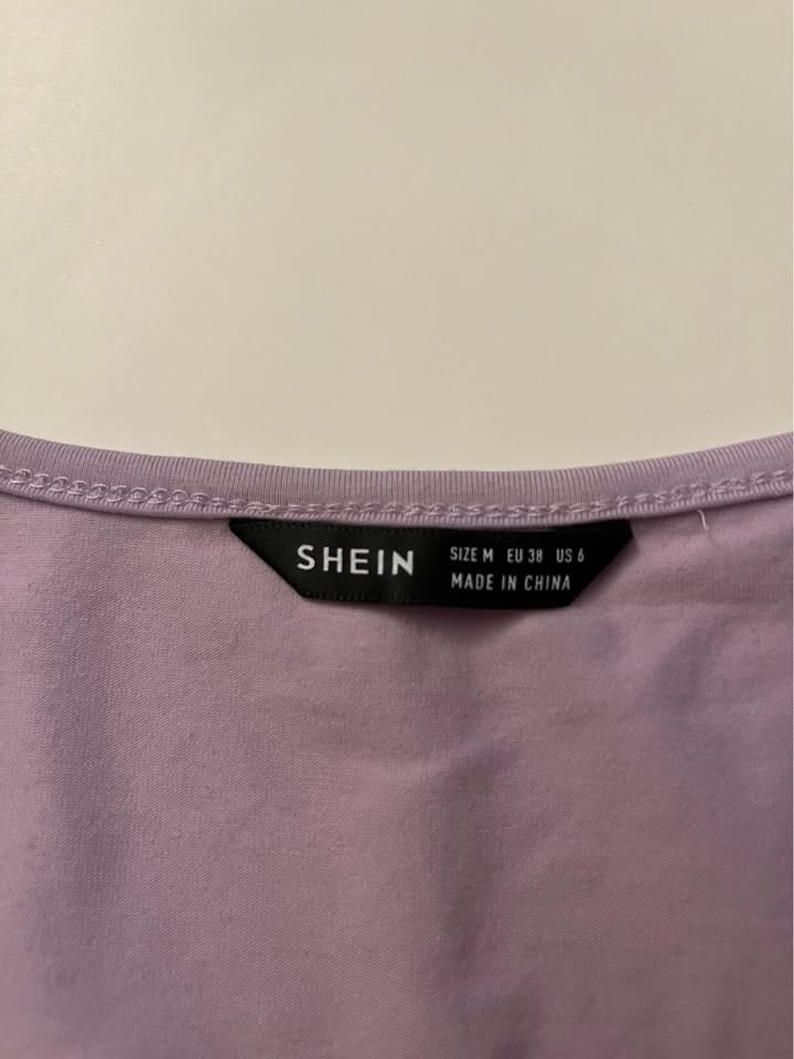 Purple Cropped Shirt - M - photo 2