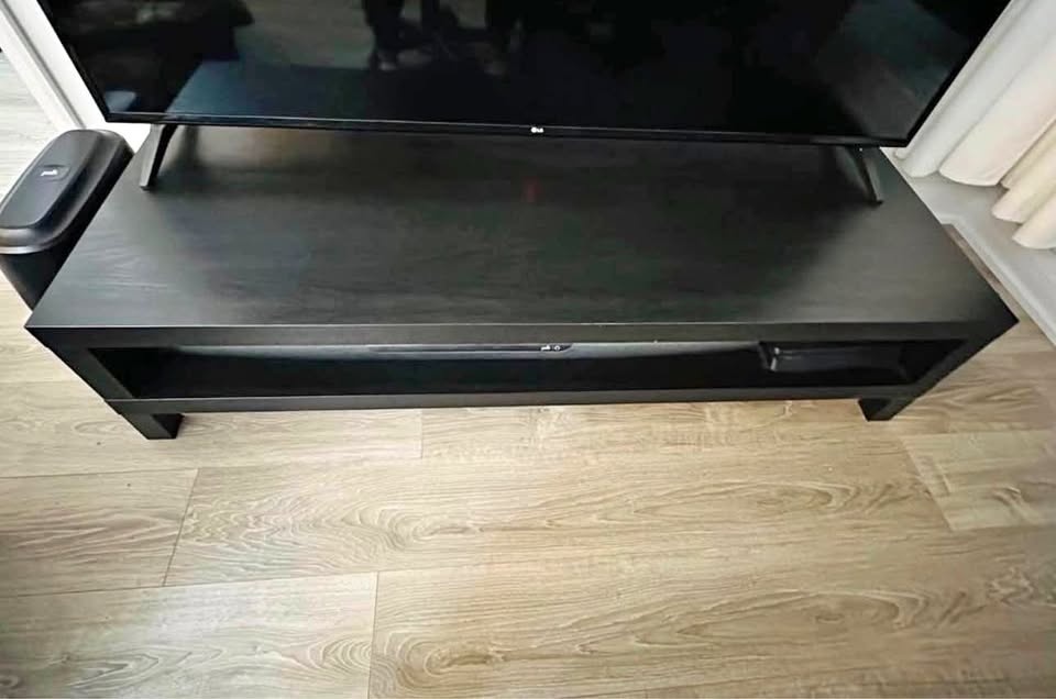 Moving Sale: LACK TV Stand / Coffee Table, Black-Brown