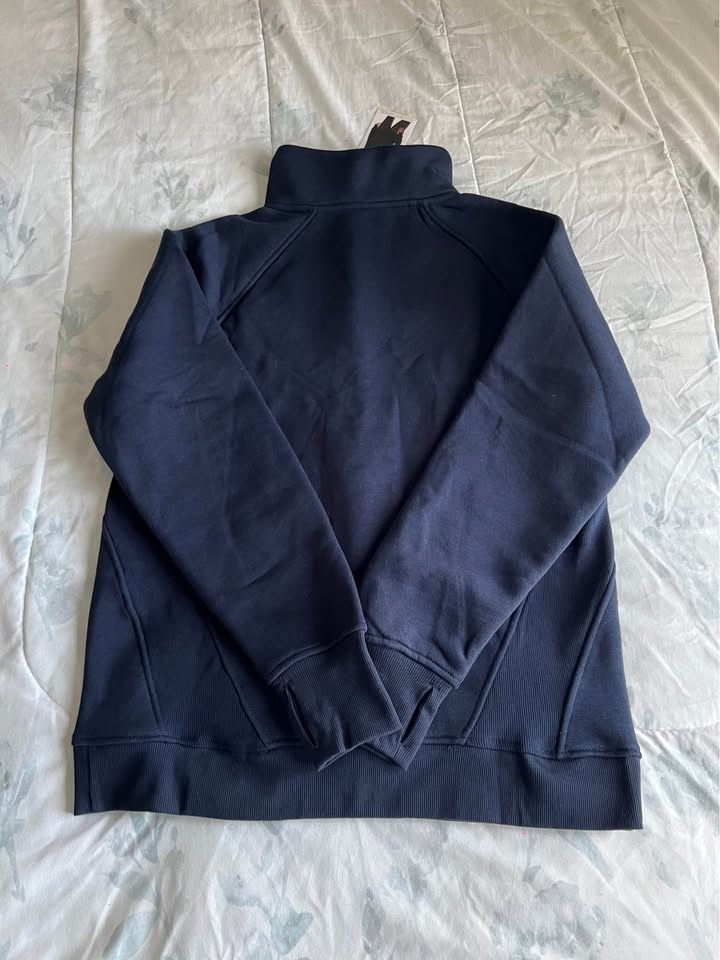 NEW Half Zip Funnel Neck Sweatshirt - photo 2