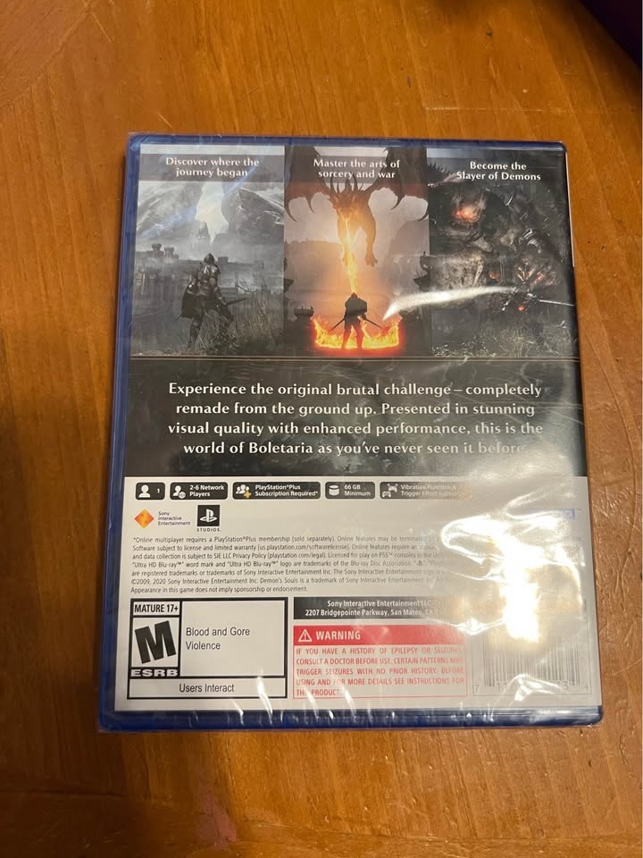 BRAND NEW Demons Souls PlayStation 5 ps5 Sony - photo 2