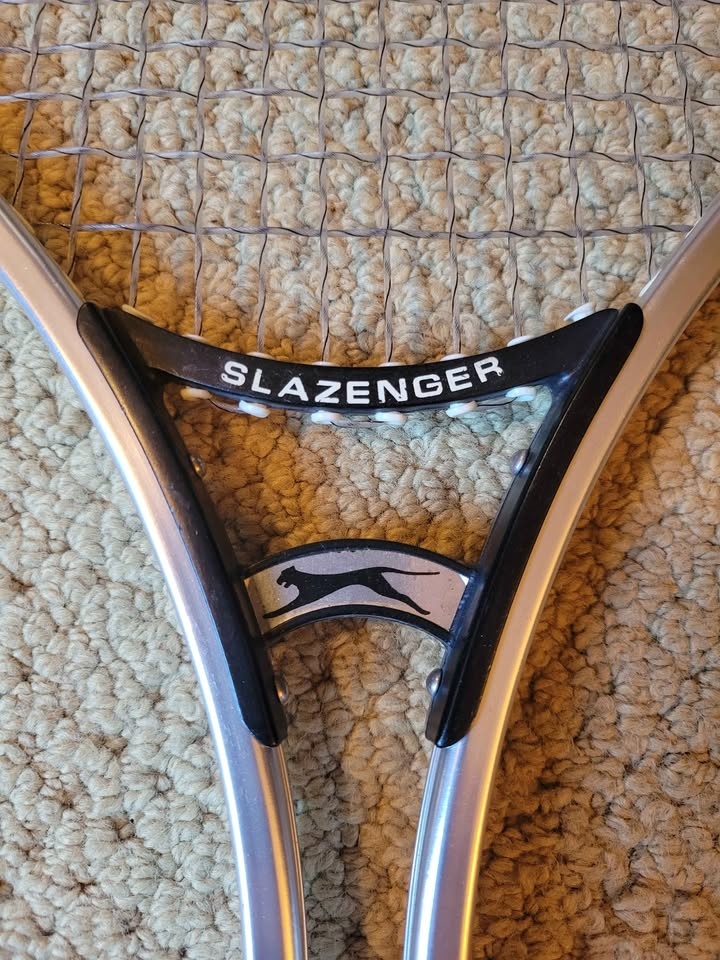 Vintage Slazenger Aluminum Tennis Racket - 1970s - photo 2