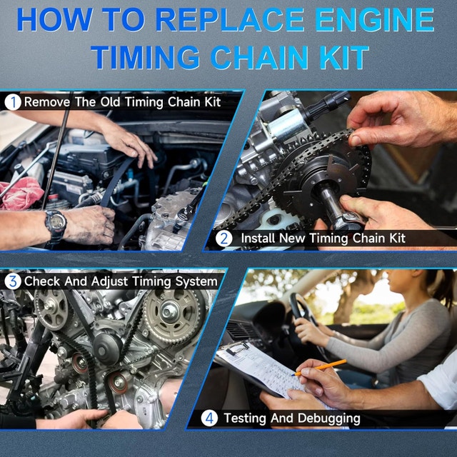 NEW Timing Chain Kit w/Actuator Gear for 2.4L Buick, Chevy, GMC - photo 5