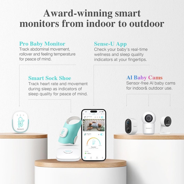 Smart Baby Infant Monitor Sock - Heart Rate & Sleep Tracker - photo 4
