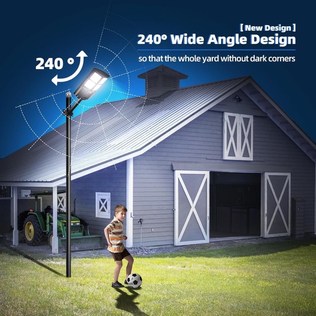 Outdoor Solar Remote Control Light, 3 Modes, Motion Sensor - photo 4