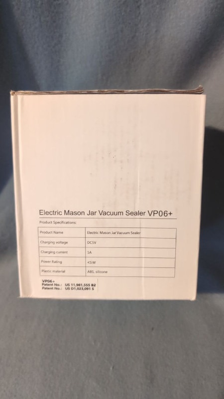 NEW Fully Rechargeable Mason Jar Vacuum Sealer Kit for pickling - photo 5