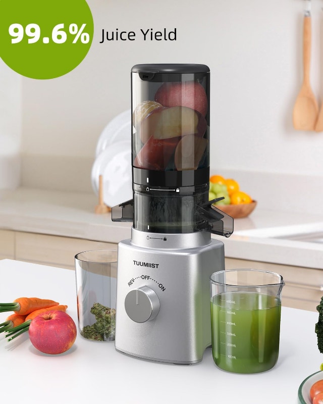 New Factory Sealed Cold Press Juicer w/ 8 Juice Bottles - photo 3