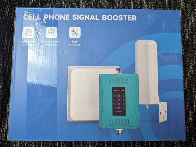 BRAND NEW Cell Phone Booster (Rogers, Bell, Telus 5G, 4G, 3G)