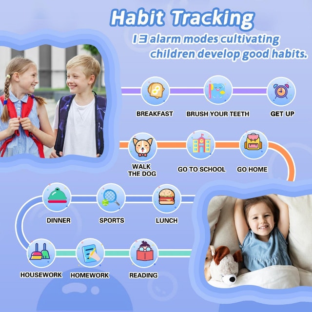 Kids Waterproof Smart Watch HD Touchscreen Dual Camera - photo 5