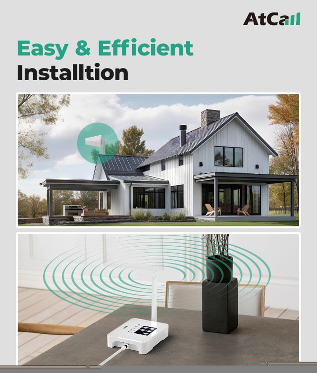 NEW Cell Phone Booster 3,000 Sq.Ft 5G 4G LTE all Canada carriers - photo 4