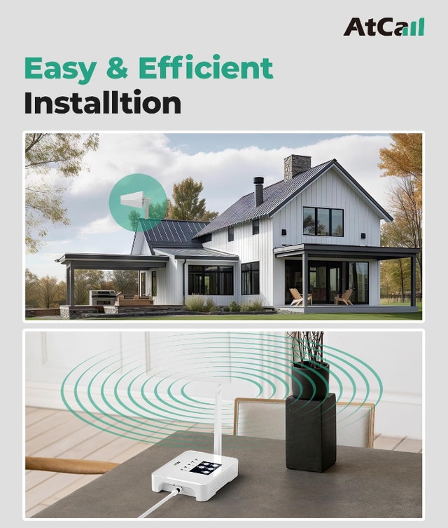 NEW Cell Phone Booster 3,000 Sq.Ft 5G 4G LTE all Canada carriers - photo 4