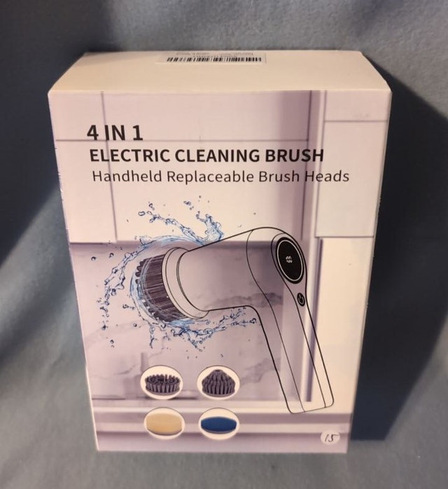 New Cordless Electric Spin Scrubber, Digital Display & 5 Heads - photo 5